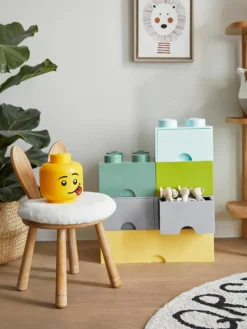 Kinder Westwing Kinderstuhl Bunny aus Gummibaumholz mit Sitzkissen