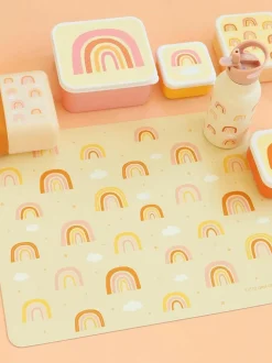 Kinder A Little Lovely Company Kinder-Tischset Rainbows