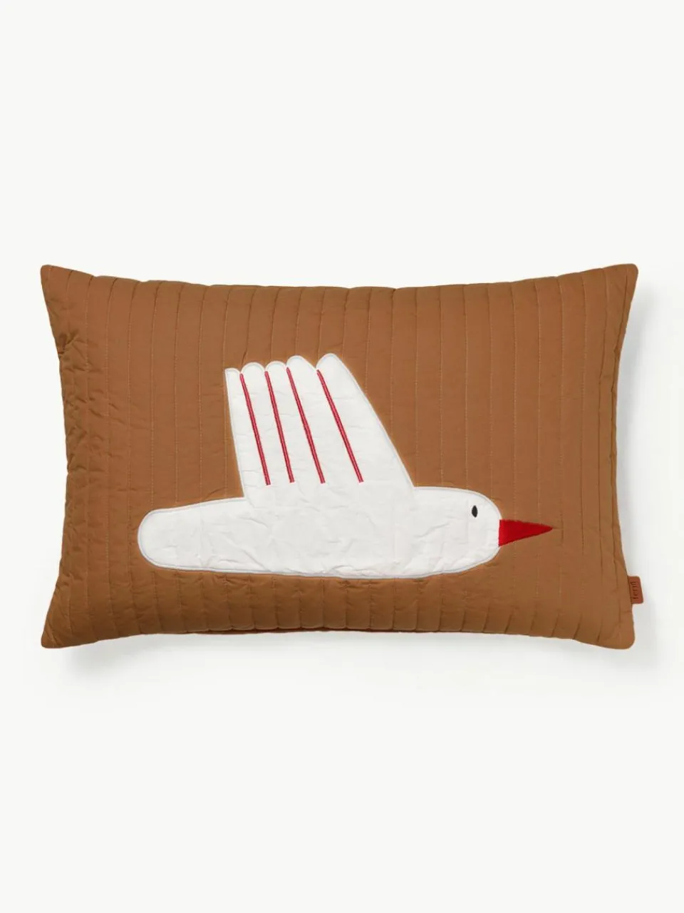 Kinder ferm LIVING Kids Kissen Bird aus Bio-Baumwolle