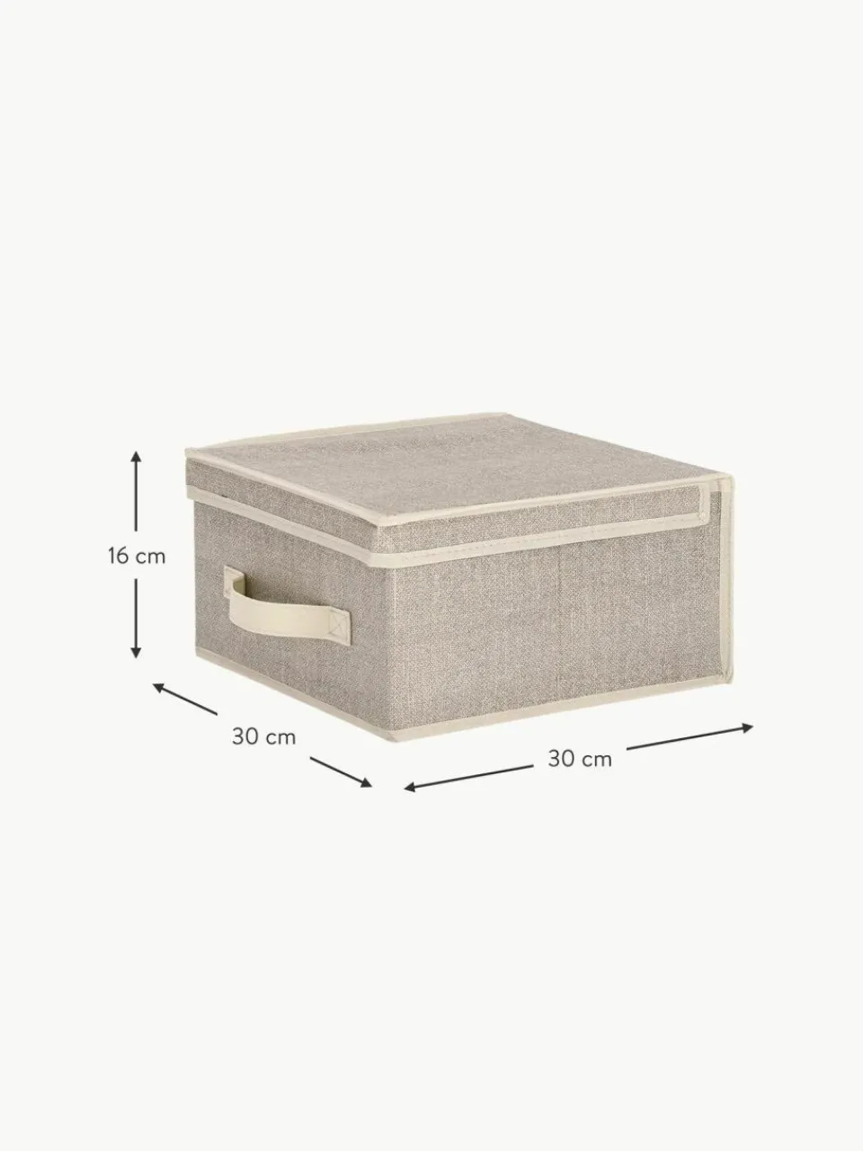 Bizzotto Klappbare Aufbewahrungsbox Tidy, B 30 cm