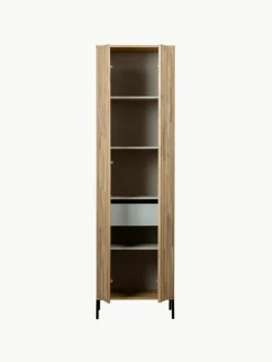 Westwing Kleiderschrank Avourio aus mit geriffelter Front