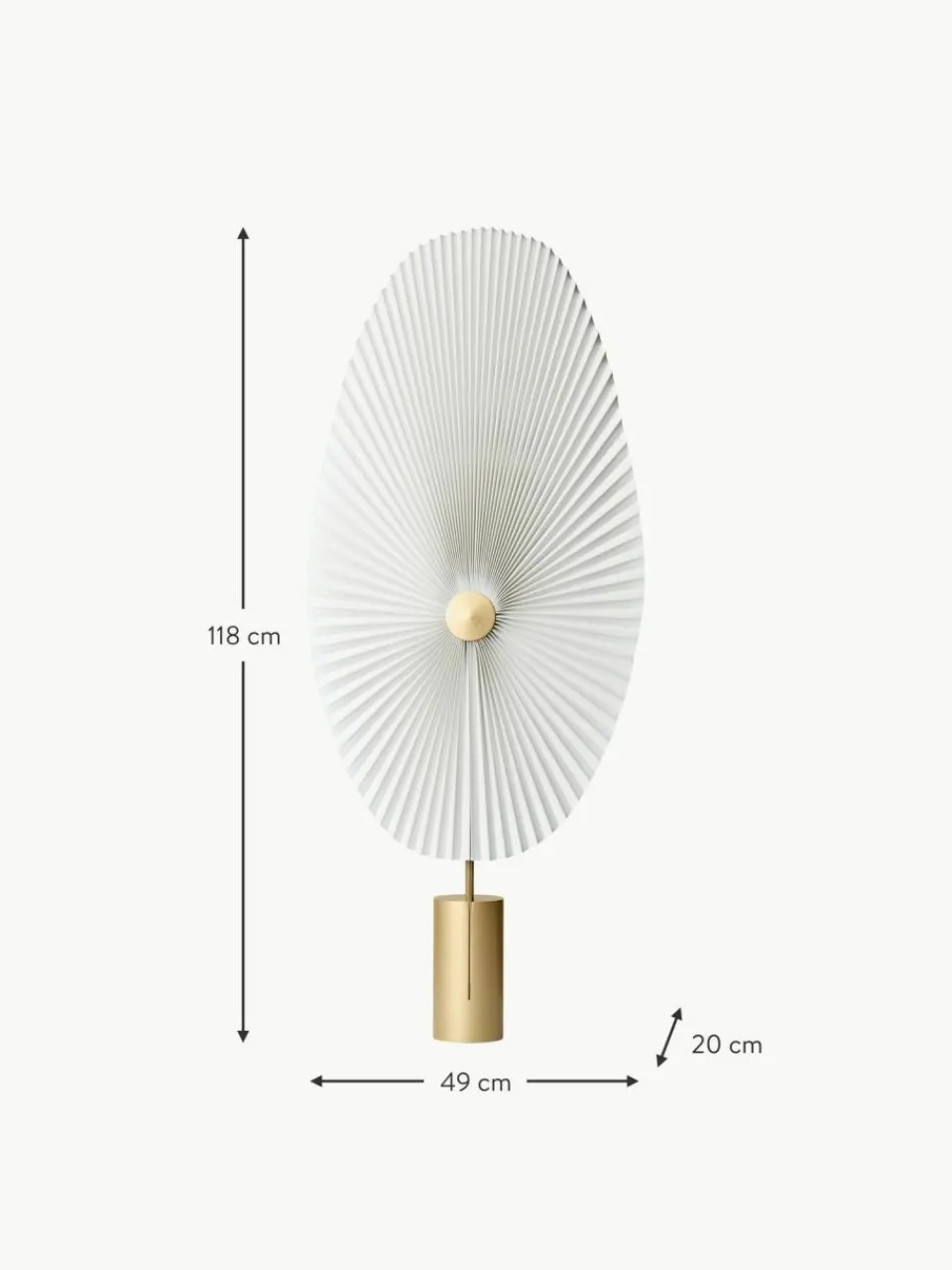 Gejst Kleine dimmbare LED-Stehlampe Liris