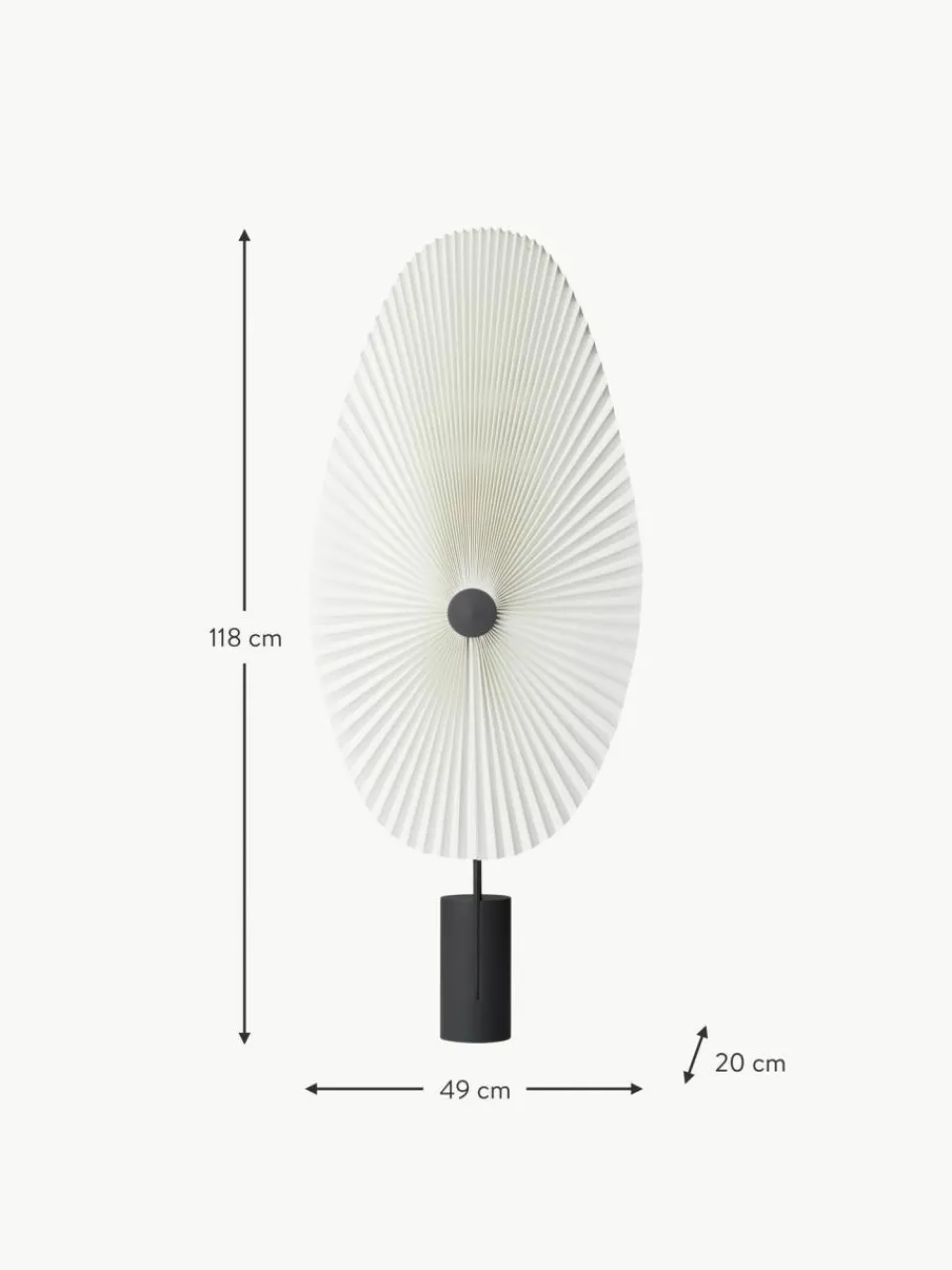 Gejst Kleine dimmbare LED-Stehlampe Liris