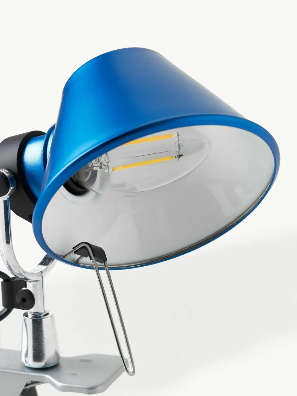 Artemide Kleine Klemm-Schreibtischlampe Tolomeo Micro Pinza