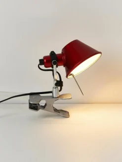 Artemide Kleine Klemm-Schreibtischlampe Tolomeo Micro Pinza
