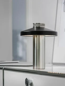 Sompex Kleine mobile LED-Außenleuchte Turn, dimmbar