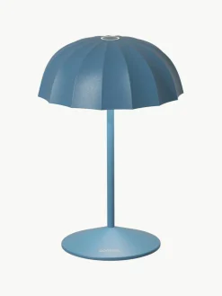 Sompex Kleine mobile LED-Außentischlampe Ombrellino, dimmbar