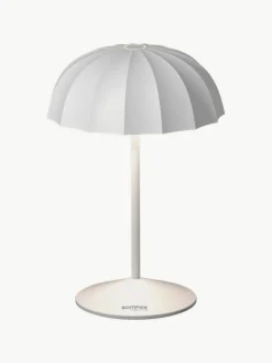 Sompex Kleine mobile LED-Außentischlampe Ombrellino, dimmbar