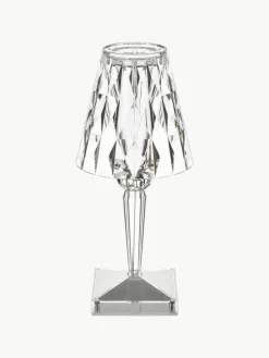 Kartell Kleine mobile LED-Tischlampe Battery, H 26 cm