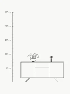 Flos Kleine mobile LED-Tischlampe Bellhop, dimmbar