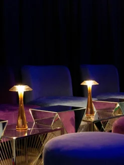 Kartell Kleine mobile LED-Tischlampe Space