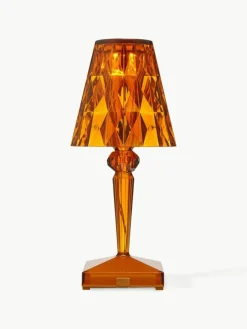 Kartell Kleine mobile LED-Tischlampe Battery, H 26 cm