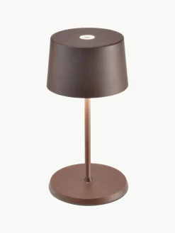Zafferano Kleine mobile LED-Tischlampe Olivia Pro, dimmbar