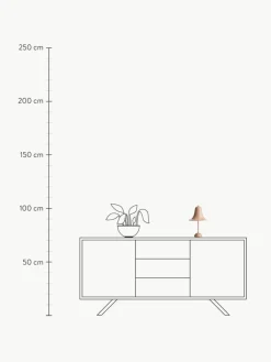 Verpan Kleine mobile LED-Tischlampe Pantop, Design Verner Panton