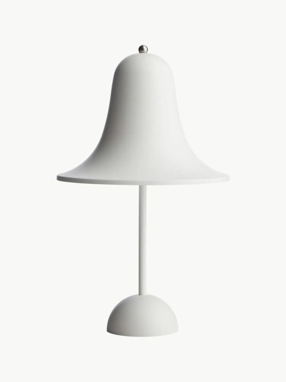 Verpan Kleine mobile LED-Tischlampe Pantop, Design Verner Panton