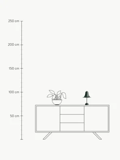 Verpan Kleine mobile LED-Tischlampe Pantop, Design Verner Panton