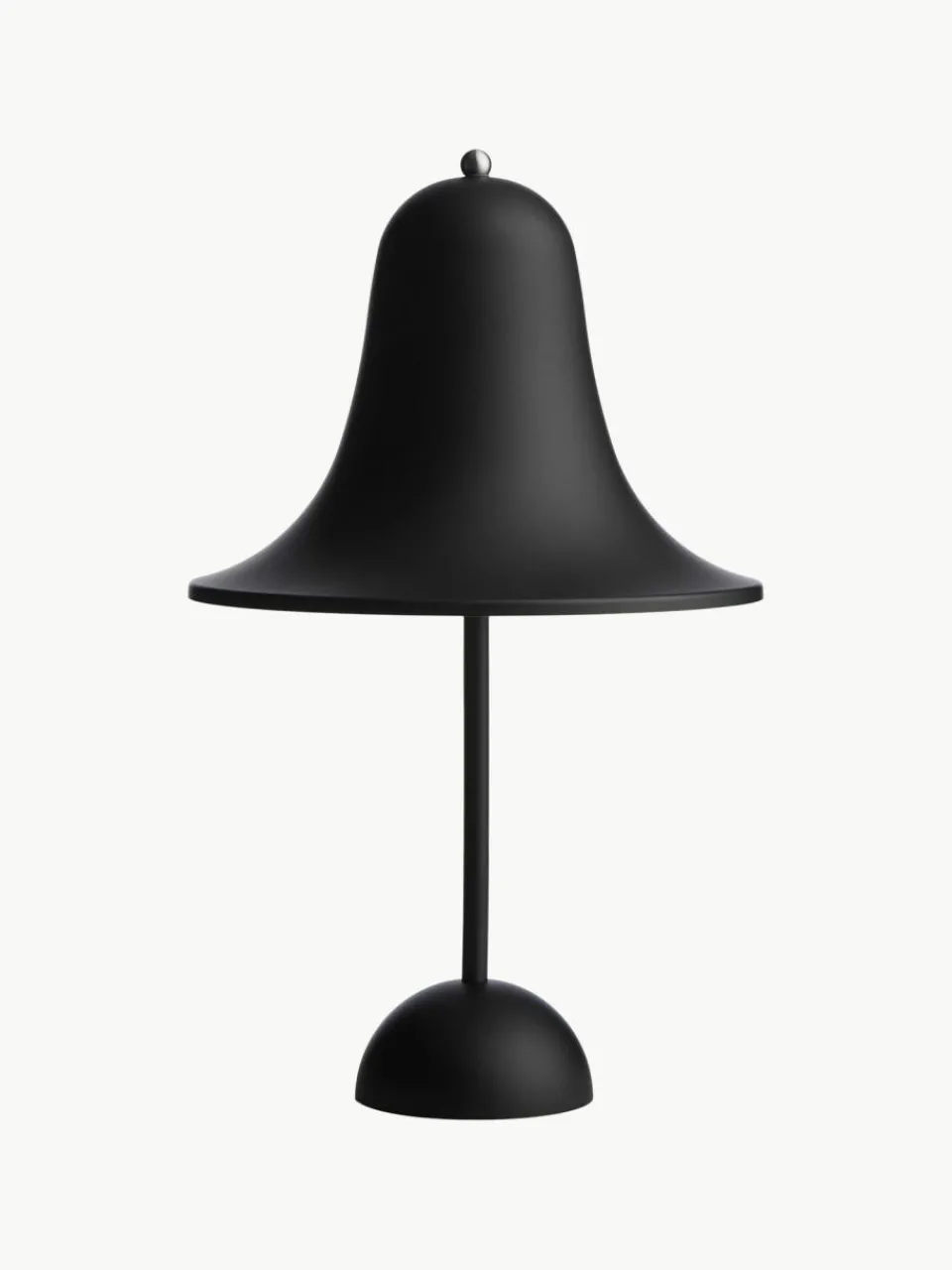 Verpan Kleine mobile LED-Tischlampe Pantop, Design Verner Panton