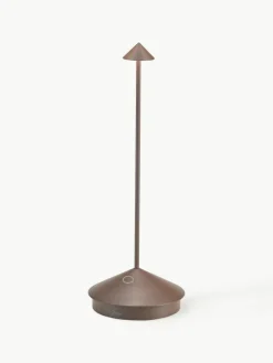 Zafferano Kleine mobile LED-Tischlampe Pina, dimmbar