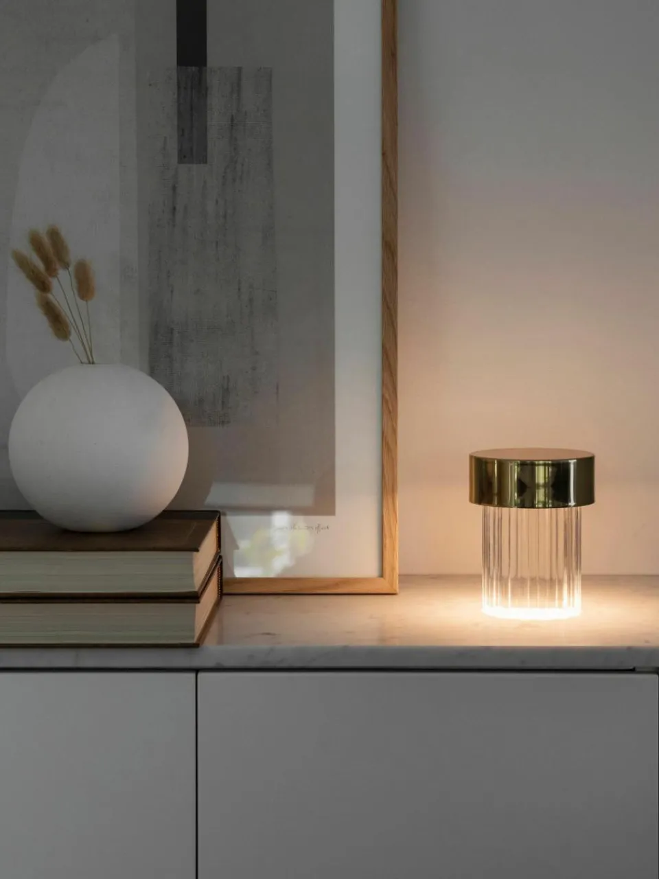 Flos Kleine mobile Tischlampe Last Order, dimmbar