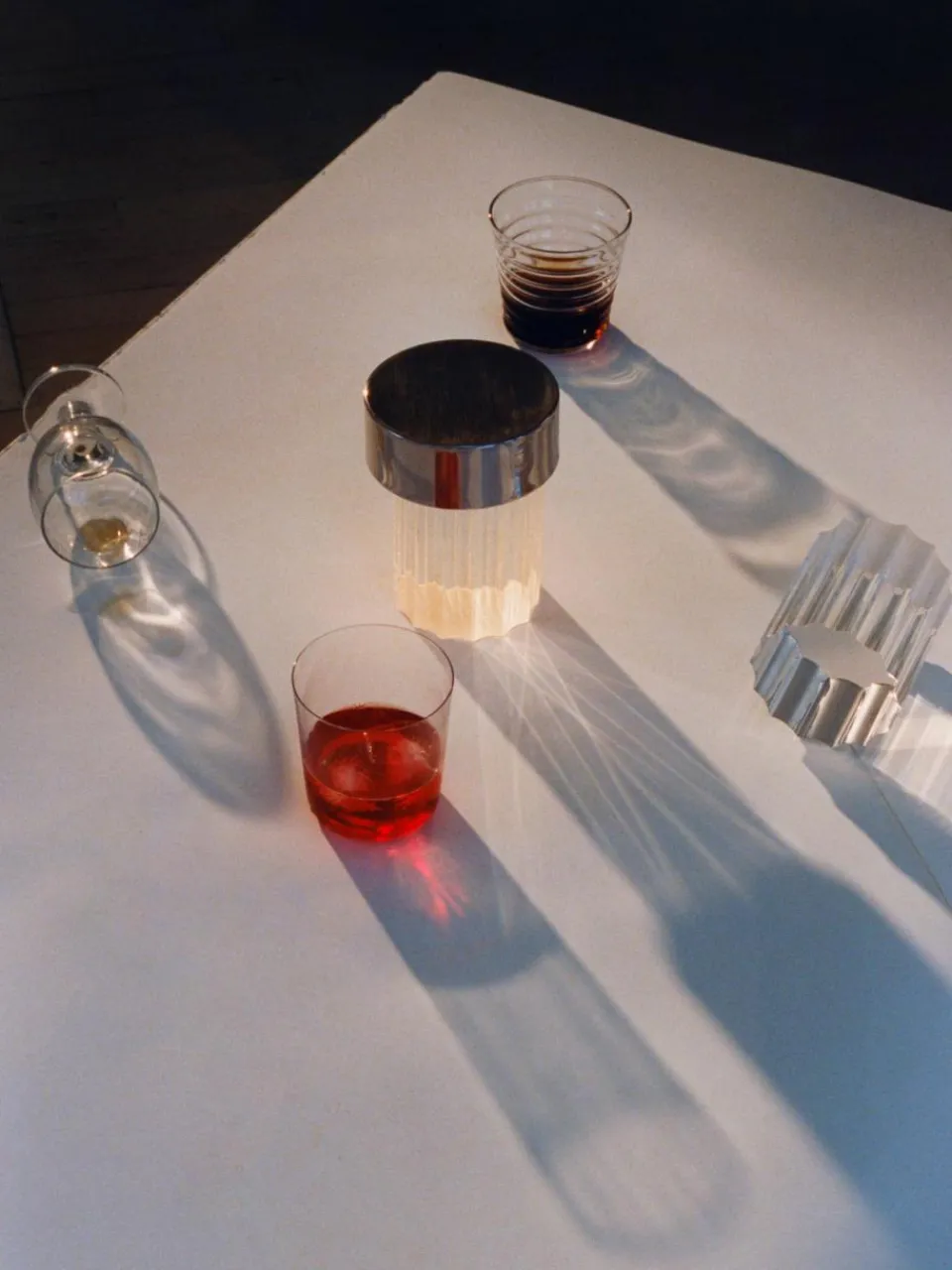 Flos Kleine mobile Tischlampe Last Order, dimmbar