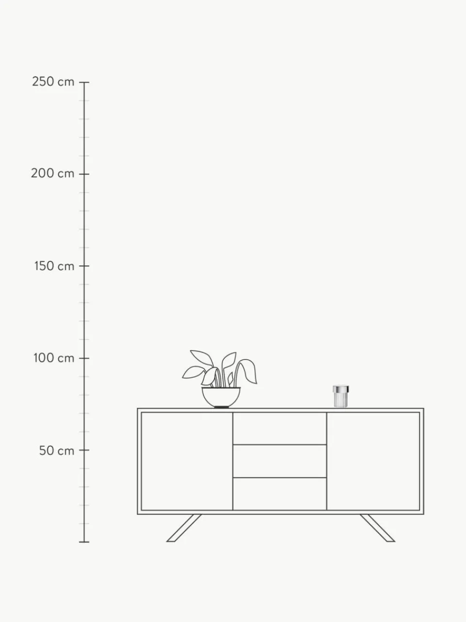 Flos Kleine mobile Tischlampe Last Order, dimmbar