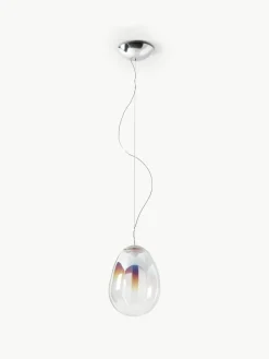 Artemide Kleine mundgeblasene LED-Pendelleuchte Stellar Nebula, dimmbar