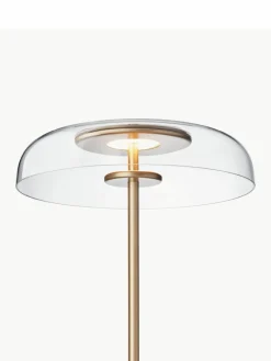 Nuura Kleine mundgeblasene LED-Stehlampe Blossi, dimmbar