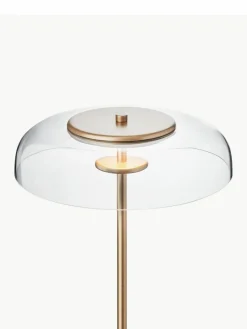 Nuura Kleine mundgeblasene LED-Stehlampe Blossi, dimmbar