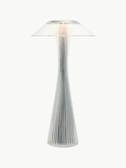 Kartell Kleine Outdoor LED-Tischlampe Space, mobil