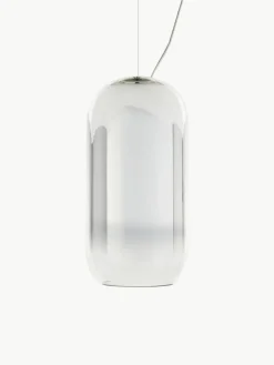 Artemide Kleine Pendelleuchte Gople Mini, mundgeblasen