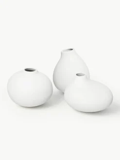 Blomus Kleine Porzellan-Vasen Nona, 3er-Set
