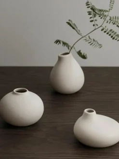 Blomus Kleine Porzellan-Vasen Nona, 3er-Set