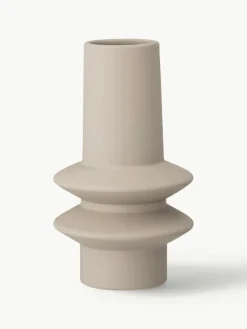 Bloomingville Kleine Vase Isold aus Steingut, H 22 cm
