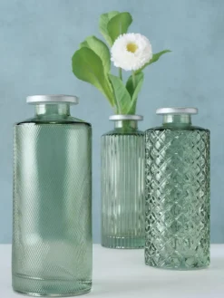 Westwing Kleine Vasen Adore aus Glas, 3er-Set