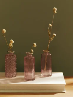 Westwing Kleine Vasen Adore aus Glas, 3er-Set