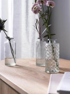 Westwing Kleine Vasen Adore aus Glas, 3er-Set