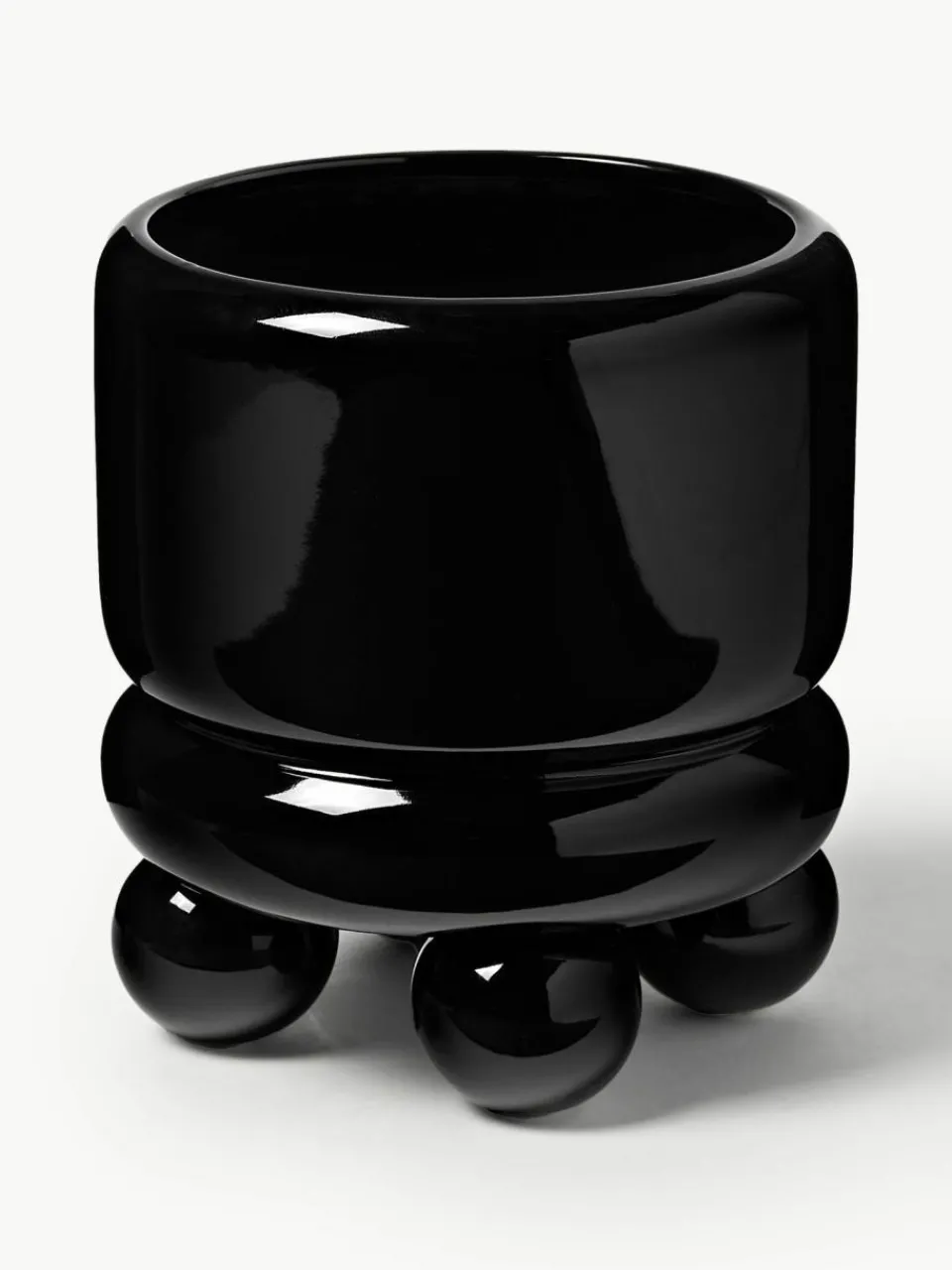 Westwing Collection Kleiner Übertopf Bryn, H 18 cm