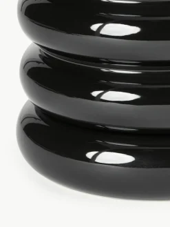 Westwing Collection Kleiner Übertopf Rudi aus Steinzeug, H 16 cm