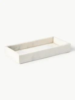 Westwing Collection Kleines Deko-Tablett Venice aus Marmor