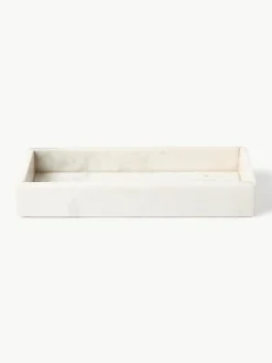 Westwing Collection Kleines Deko-Tablett Venice aus Marmor