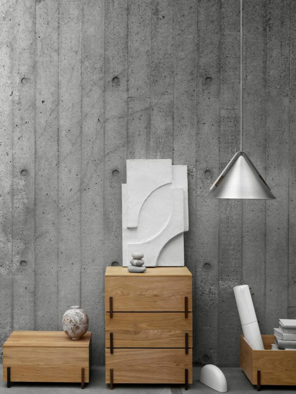 Kristina Dam Kleines Regal Stack aus Eichenholz