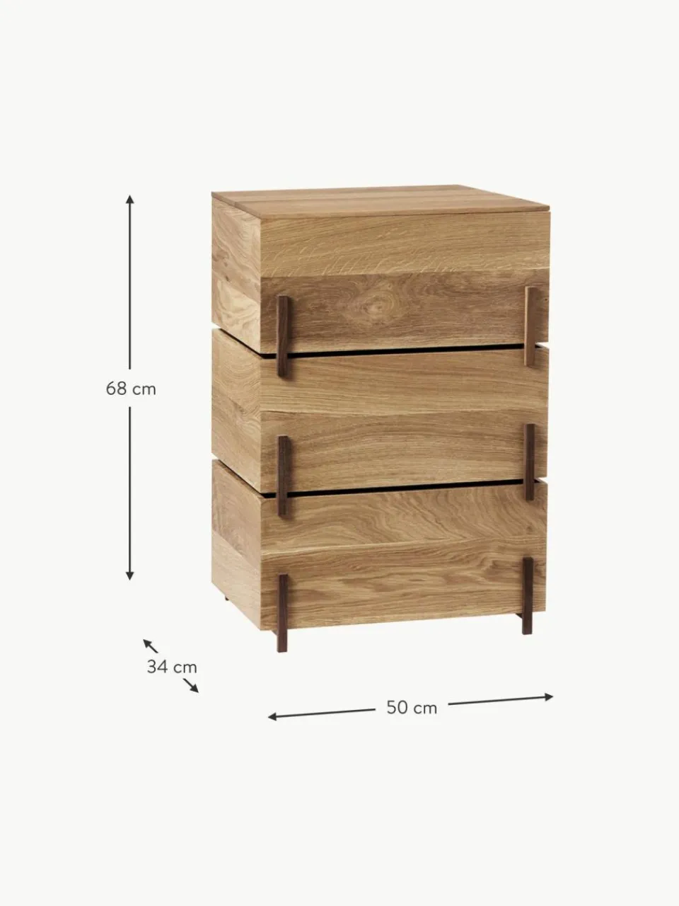 Kristina Dam Kleines Regal Stack aus Eichenholz