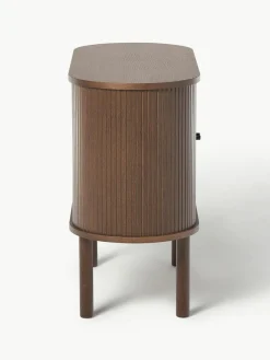 Westwing Collection Kleines Sideboard Calary mit geriffelter Front