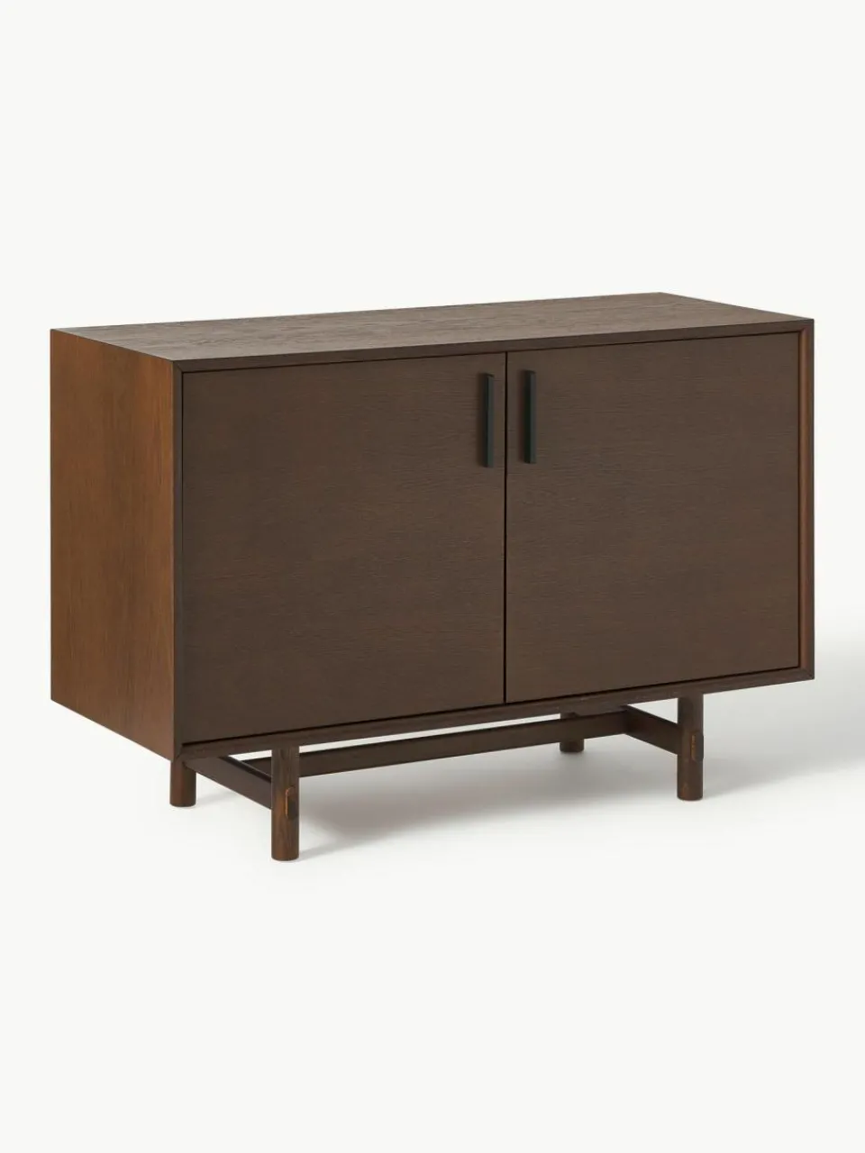 Westwing Collection Kleines Sideboard Diana aus Eichenholz