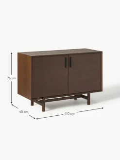 Westwing Collection Kleines Sideboard Diana aus Eichenholz