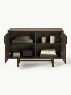 Westwing Collection Kleines Sideboard Diana aus Eichenholz