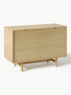 Westwing Collection Kleines Sideboard Diana aus Eichenholz