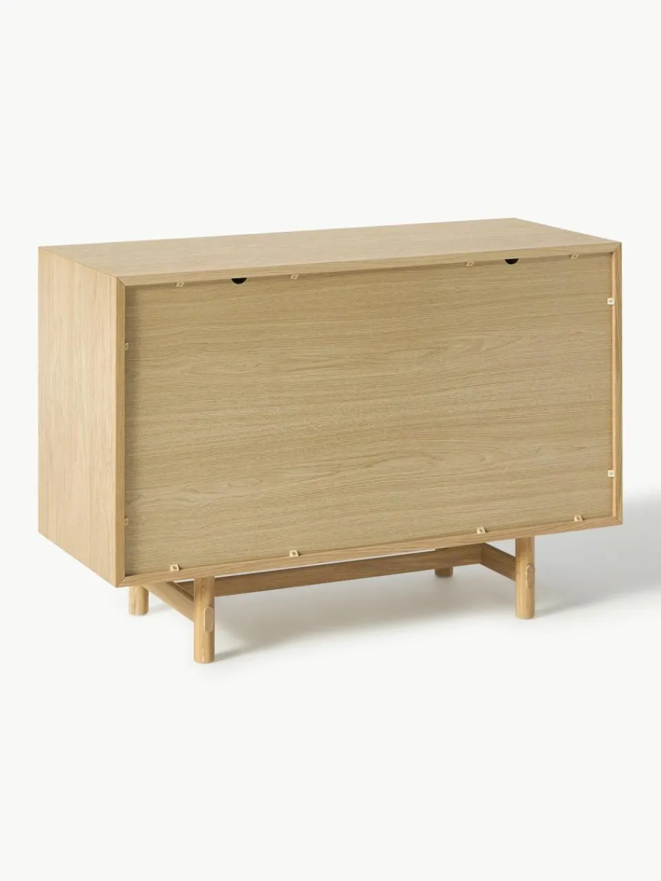 Westwing Collection Kleines Sideboard Diana aus Eichenholz