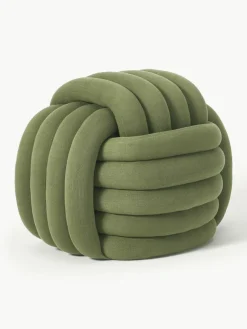 Westwing Collection Knoten-Pouf Twist