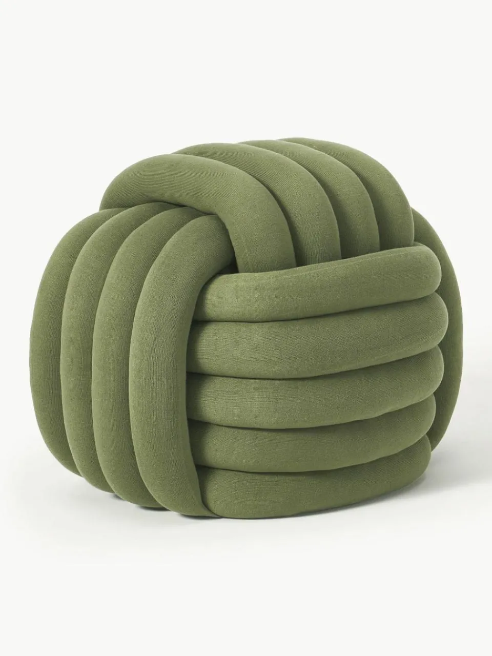 Westwing Collection Knoten-Pouf Twist
